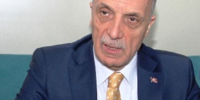 Türk-iş Genel Başkanı Atalay: "Zor Zamanlarda Herkes Milli Durmalı"