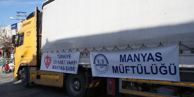 Manyas’tan Halep’e Yardım