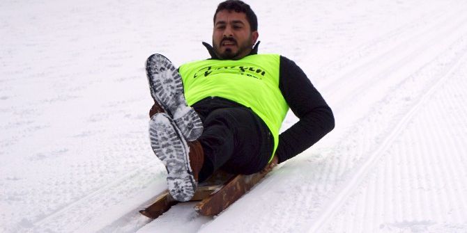 Kastamonu’da Ilgaz 2. Geleneksel Hızlı Kızak Yarışları