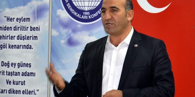 Memur Sen Adıyaman İl Temsilcisi Ali Deniz: