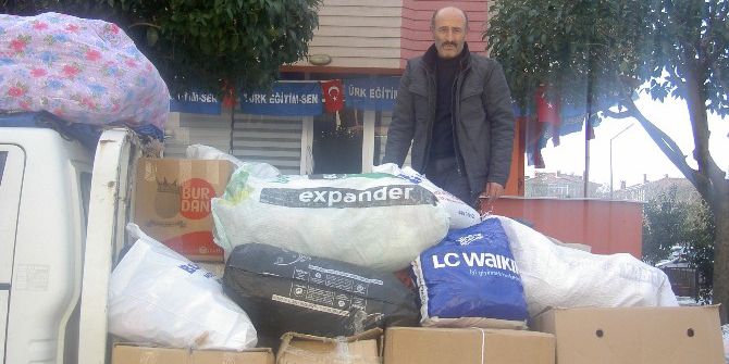 Kamu-sen’den Halep’e Yardım