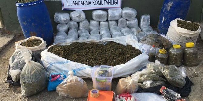 Diyarbakır’da 308 Kilogram Esrar Ele Geçirildi