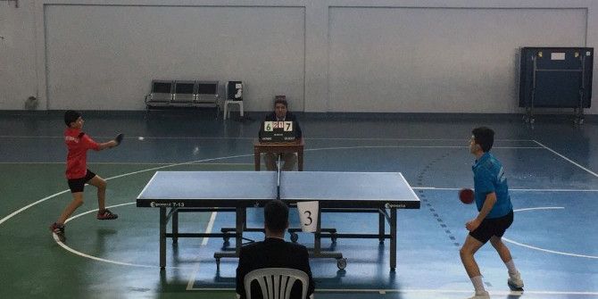 Gümüşhane’de Okullararası Masatenisi Müsabakaları Sona Erdi