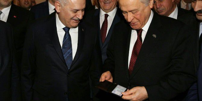 Başbakan Yıldırım’dan Mhp Genel Başkanı Bahçeli’ye Yeni Kimlik Jesti