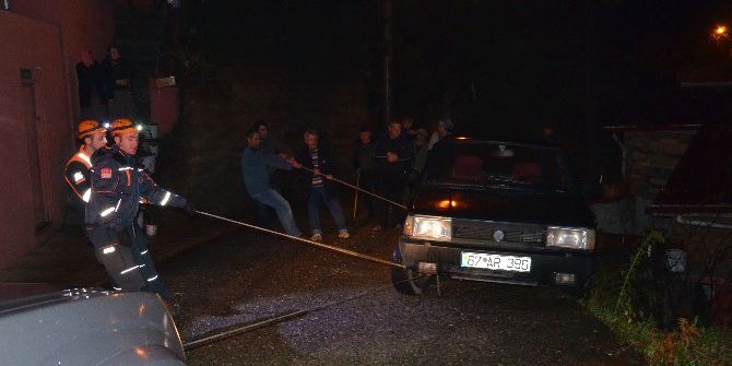 İmece Usulü Şoför Kurtarma Operasyonu