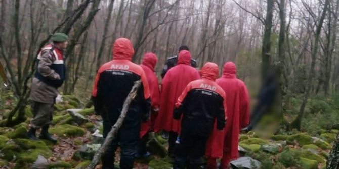 Ormanlık Alanda Erkek Cesedi Bulundu