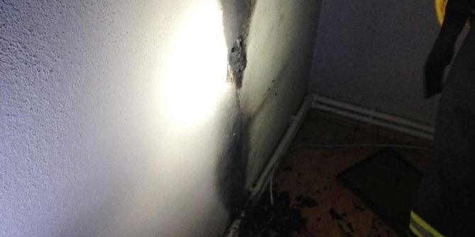 Prizden Çıkan Yangın Korkuttu