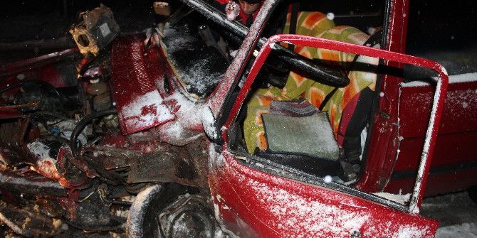 Tekirdağ’da Trafik Kazası; 1 Yaralı