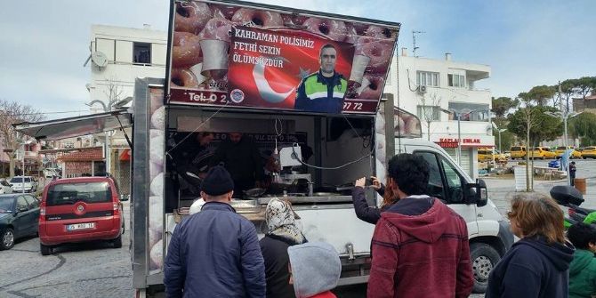 Motorcular, Şehit Polis Fethi Sekin İçin Lokma Döktürdü