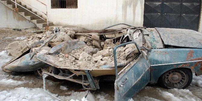 Manisa’da Değirmenin Çatısı Çöktü