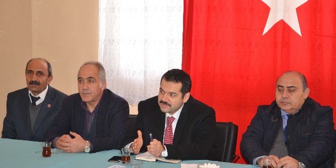 Kaymakam Özkan, Kurum Amirleriyle Bir Araya Geldi