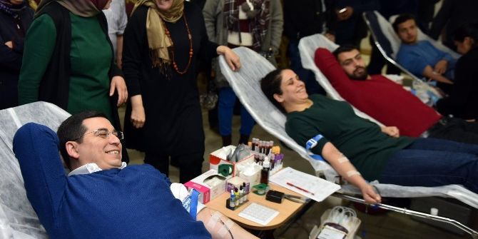 Tütüncü Çiftinden Kan Bağışına Destek