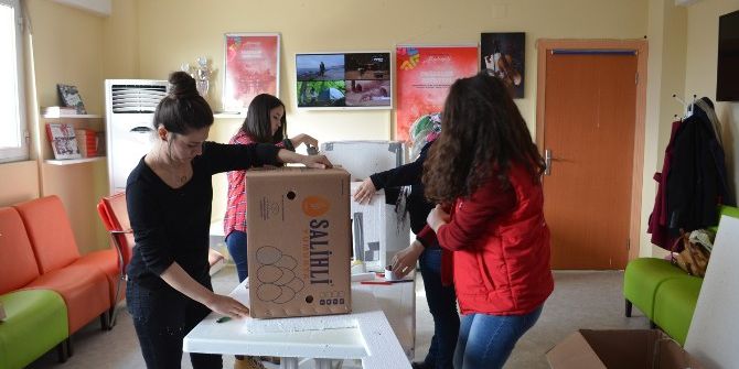 Kulalı Gençler Sokak Hayvanları İçin Barınak Yaptı