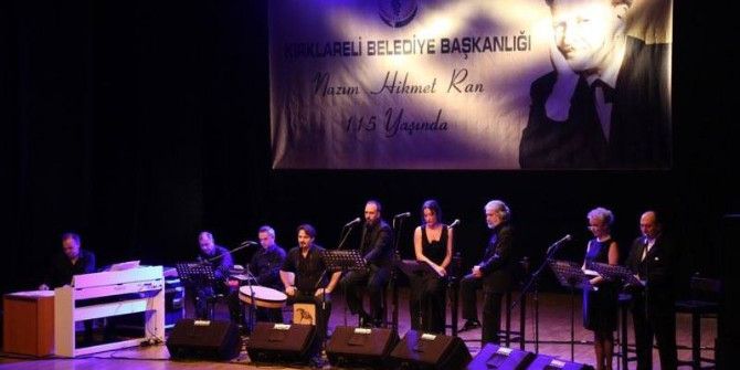 Nazım Hikmet Kırklareli’nde Anıldı