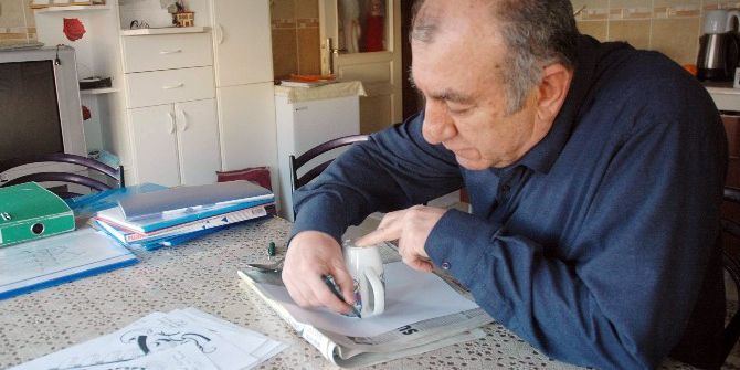 Vanlı Resim Ustası 40 Yılını Verdiği Eserlerini Yırttı