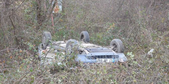 Sinop’ta Trafik Kazası: 1 Yaralı