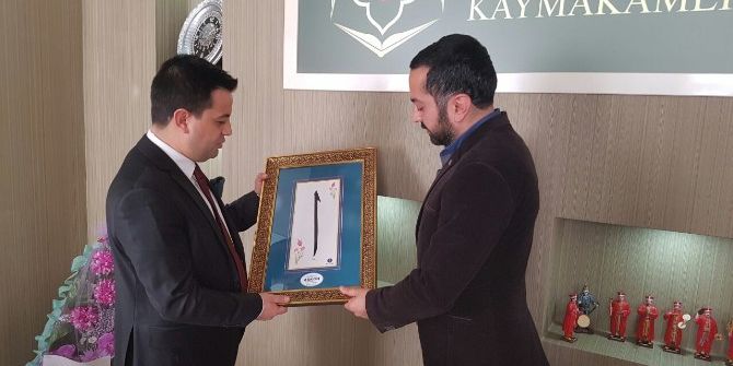 Askon Heyetinden Kaymakam Ziyaretleri