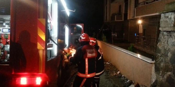 Tüp Sızıntısından Çıkan Yangın İtfaiye Ekipleri Tarafından Söndürüldü