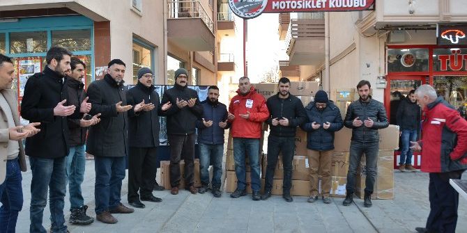 Moto24’ten Halep’e Yardım