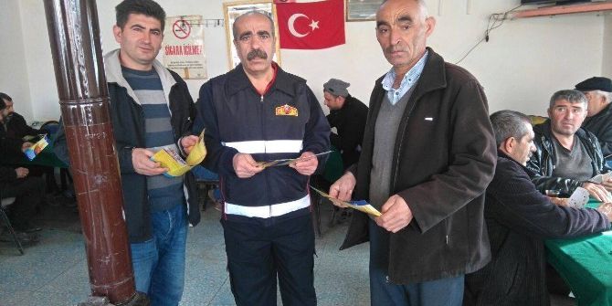 İtfaiye Ekipleri Vatandaşları Bilgilendiriyor