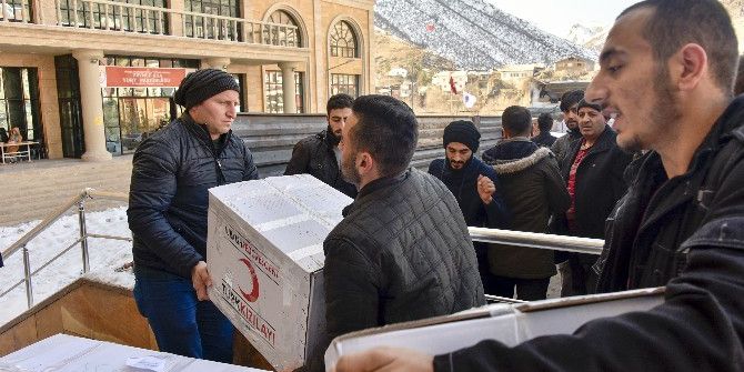 Gümüşhane’de Öğrencilerden Halep’e Yardım Kampanyası