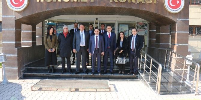 Başsavcı Kuş Akçakale Adalet Sarayı Hakkında Bilgi Aldı