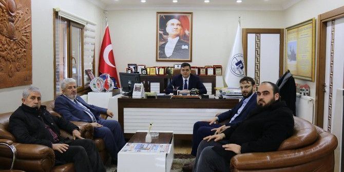 Başkan Yalçın’a Din Adamlarından Ziyaret