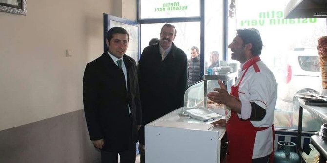 Başkan Vekili Erat’tan Esnaf Ziyareti