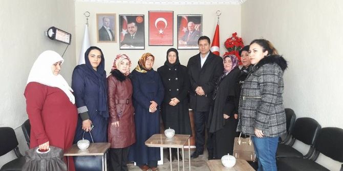 Ak Partili Kadınlardan Özalp İlçesine Ziyaret