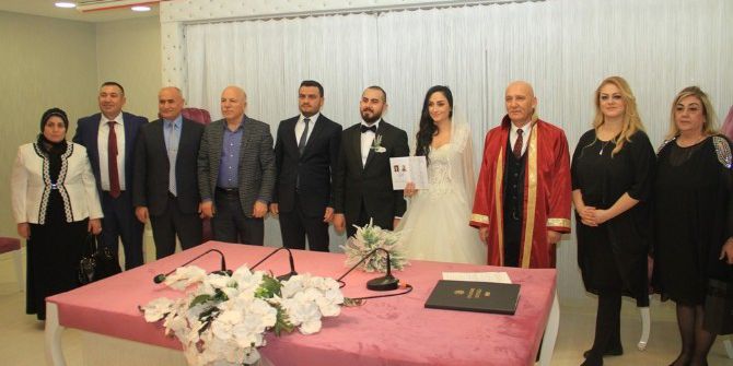 Başkan Altınok Öz Personelinin Nikahını Kıydı