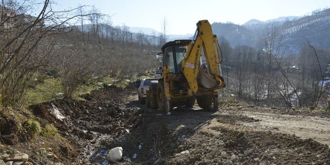 Fatsa’da Asırlık Yol Sorunu Çözülüyor