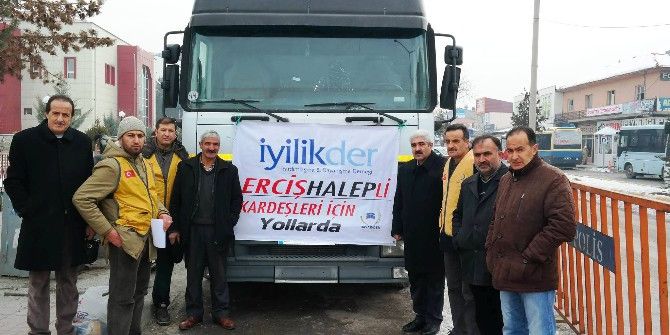 Erciş’ten Suriye’ye Yardımlar Devam Ediyor