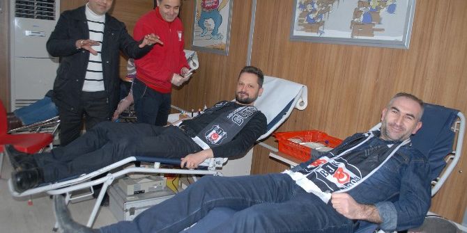 Beşiktaşlılar Kan Bağışında Bulundu