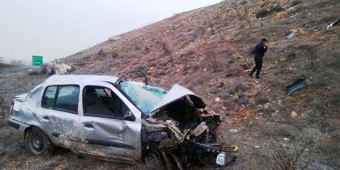 Uçuruma Yuvarlanan Aracın Sürücüsü Ağır Yaralandı