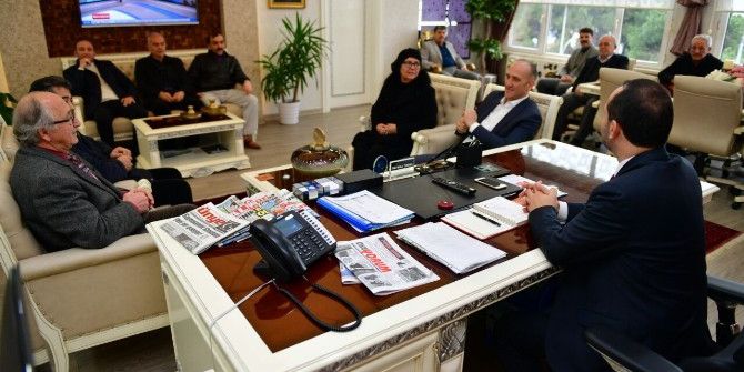 Muhtarlardan Başkan Çamyar’a Teşekkür