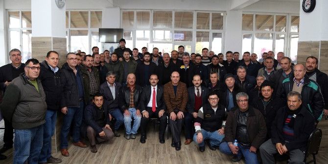 Başkan Cahan, Yolların Kaptanları İle Buluştu