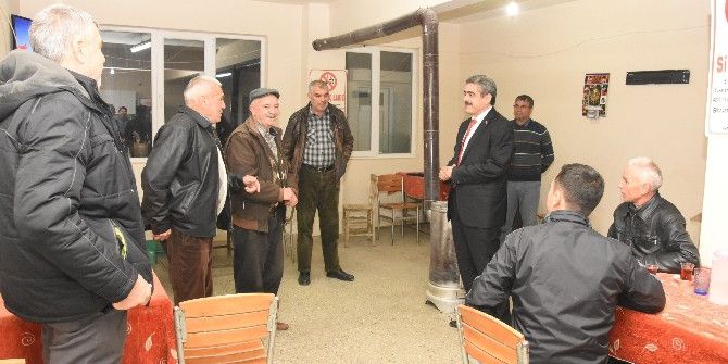 Başkan, Hisarcık Ve Işıklar Mahallelerini Ziyaret Etti