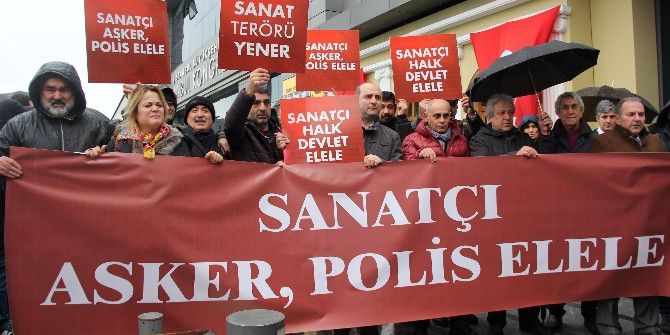 Usta Sanatçılar Teröre ’Dur’ Demek İçin Toplandı
