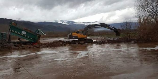 Bozdoğan Ovası Sular Altında