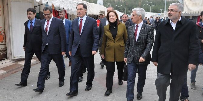 Kamu Başdenetçisi Malkoç Gaziantep’teki Çadır Kenti Ziyaret Etti