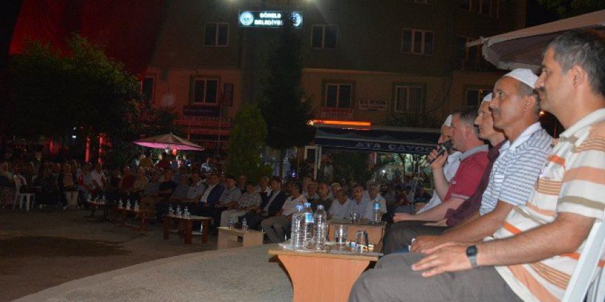 Görele’de Demokrasi Şehitleri İçin Kuran-ı Kerim Okundu