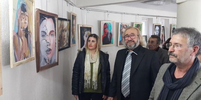 Ödemiş’te Kadın Portreleri Resim Sergisi