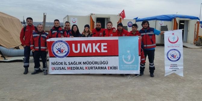 Niğde Umke Ekipleri Kilis’e Gitti