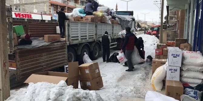 Ahlat’tan Halep Halkına Yardım