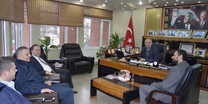 Gevye Belediye Başkanı Kaya’dan Başkan Yaman’a Ziyaret