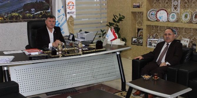 Çevre Ve Şehircilik İl Müdürü Bolat’tan Başkan Duymuş’a Ziyaret