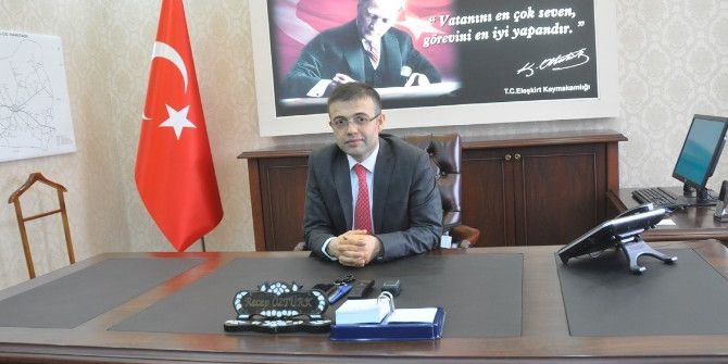 Eleşkirt Kaymakamı Öztürk Görevine Başladı