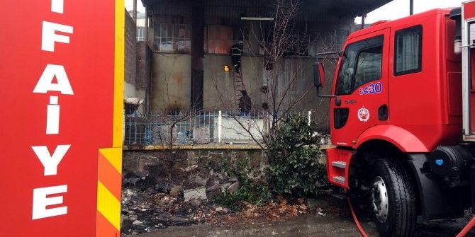 İtfaiyenin Zamanında Müdahalesi Faciayı Önledi