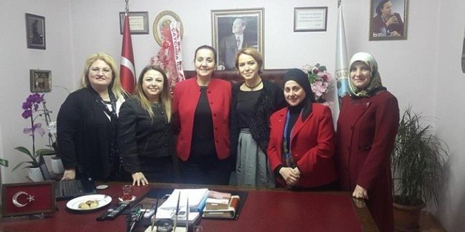 Ak Parti Kadın Kollarından Başkan Güneş’e Ziyaret