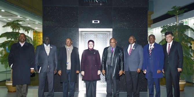 Afrika Büyükelçilerinden Başkan Toru’ya Ziyaret